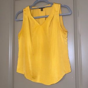 Banana Republic Mustard Gold Blouse XXS Petite